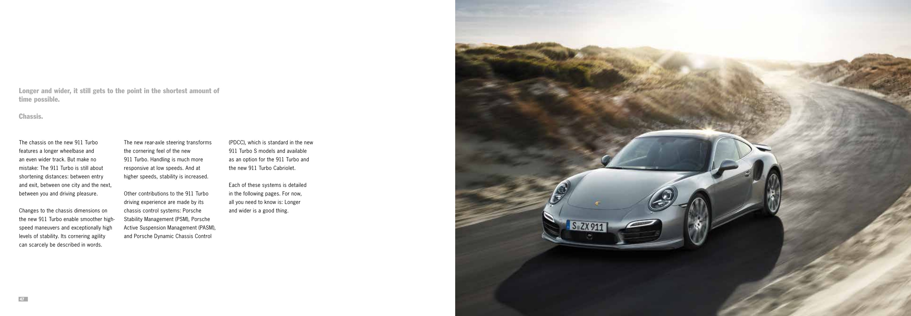 2014 Porsche 911 Turbo Brochure Page 28